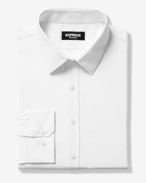 Extra Slim Solid Wrinkle-Resistant Everyday Performance Dress Shirt