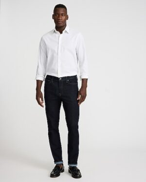 Extra Slim Solid Cotton Stretch 1MX Dress Shirt