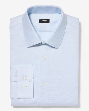 Extra Slim Textured Stretch 1MX Dress Shirt