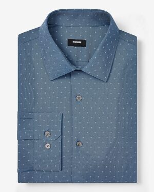 Slim Mini Geo Dobby Stretch 1MX Dress Shirt