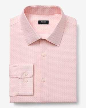 Slim Mini Geo Dots Stretch 1MX Dress Shirt