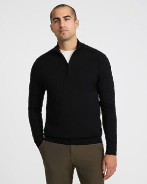 Quarter Zip Everyday Performance Merino Wool Sweater