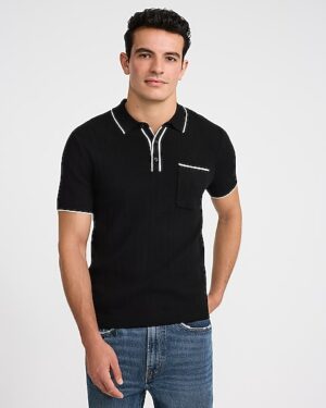 Modern Prep Short Sleeve Sweater Polo
