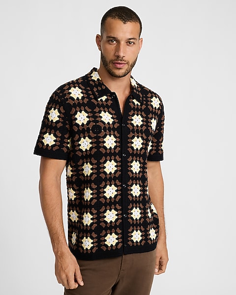 BROWN FLORAL