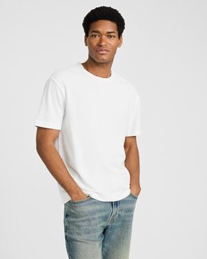 Classic Fit Crew Neck V-Stitch T-Shirt