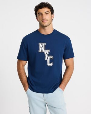 NYC Classic Fit Premium Weight Graphic T-Shirt