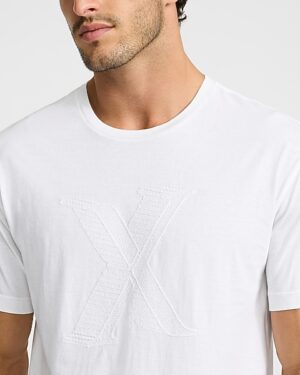 3D X Logo Graphic Perfect Pima Cotton T-Shirt