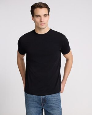 Perfect Pima Cotton Crew Neck T-Shirt