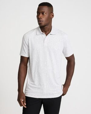 Floral Pique Everyday Performance Polo