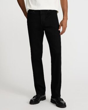 Straight Black Hyper Stretch Jeans