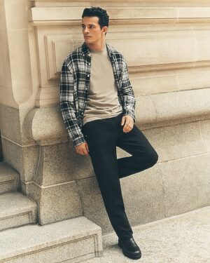 Soft Wash Straight Black Carpenter Jeans