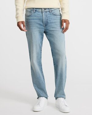 Slim Light Wash Hyper Stretch Jeans