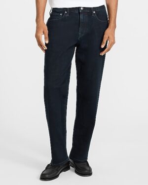 Tapered Dark Wash Hyper Stretch Jeans