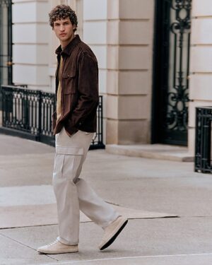 Stretch Cotton Cargo Pant