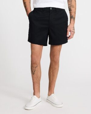 6" Comfort Waist Hyper Stretch Chino Shorts
