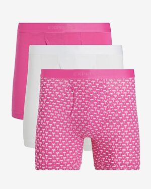5 1/2" Cotton-Blend Boxer Briefs 3 Pack