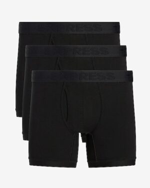 5 1/2" Cotton-Blend Boxer Briefs 3 Pack