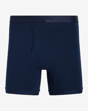 5 1/2" Cotton-Blend Boxer Briefs
