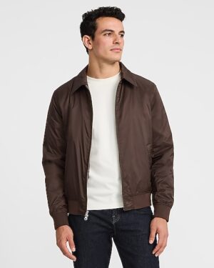 Nylon Lightweight Bomber Jacket
