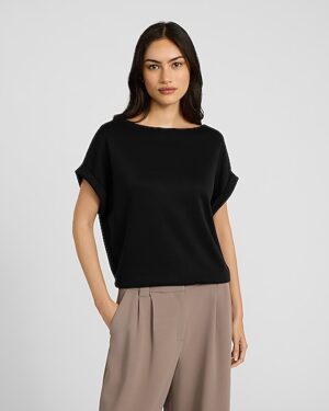 LuxEssentials Rolled Short Sleeve Muscle Tee