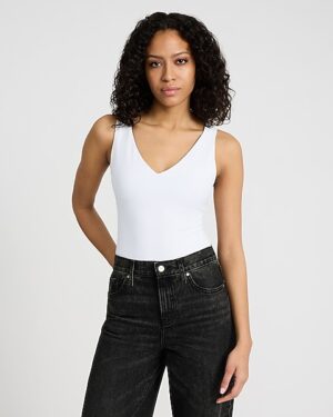 Body Contour High Compression Reversible V-Neck Bodysuit