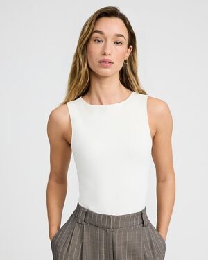 Body Contour Mid Compression Boat Neck Bodysuit