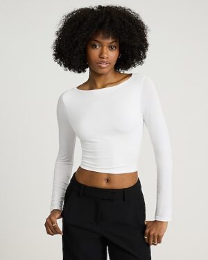 Supersoft Fitted Boat Neck Baby Tee