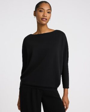 LuxEssentials Crew Neck Long Sleeve Top