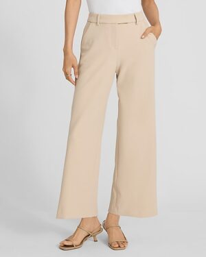 Editor Studio Stretch Twill Mid Rise Ankle Trouser