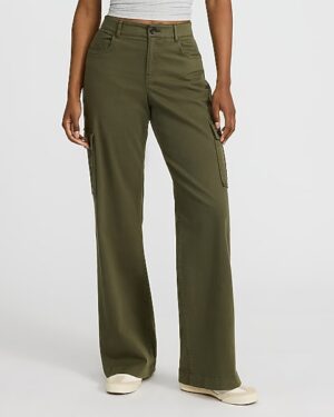 Mid Rise Relaxed Cargo Trouser