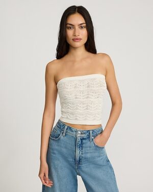 Crochet Sweater Tube Top