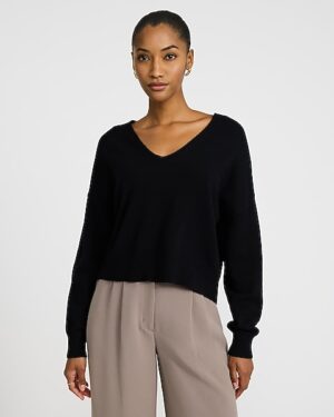 Ultrasoft Relaxed V-Neck Sweater