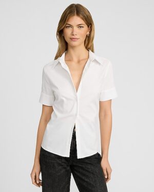 Fitted Short Sleeve Shirt